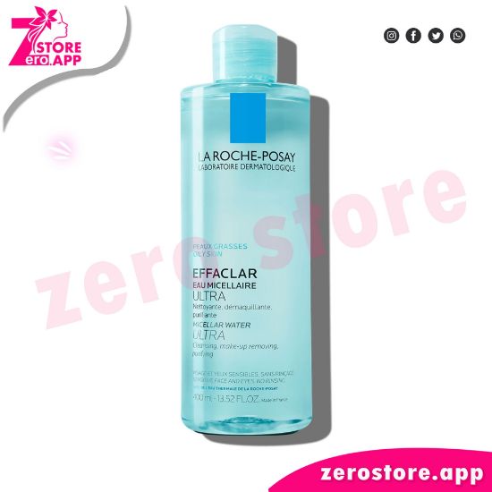 صورة لاروش بوزيه إيفاكلار ماء ميسيلار منقي ومزيل للمكياج ومنظف للوجه 200 مل