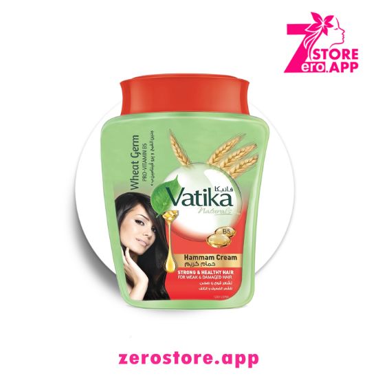 صورة فاتيكا حمام كريم للشعر بجنين القمح  225 جم