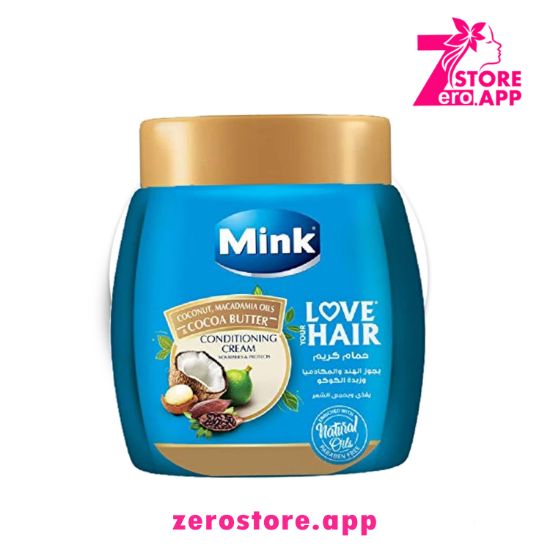 صورة  مينك حمام كريم بجوز الهند والمكادميا وزبده الكاكاو 400 جرام