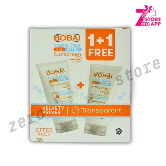 صورة جل بوباي كريستال كلير الواقي من الشمس SPF 50+ 50 جرام 1 + 1