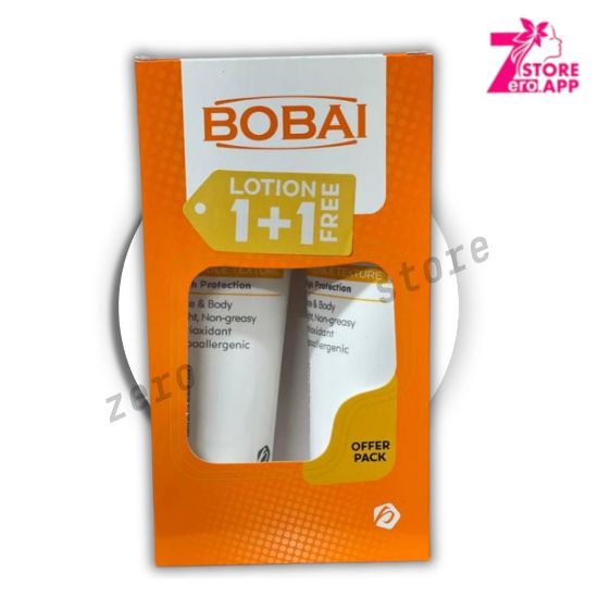 صورة بوباي صن اسكرين لوشن spf 45 للوجة والجسم - 120 مل 1+1