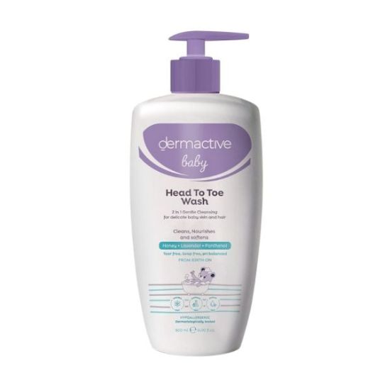 صورة ديرماكتيف غسول البيبي من الرأس إلى القدمين 500 مل