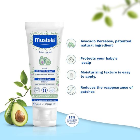 صورة موستيلا كريم بالأفوكاد الخالي من البارابين والعطورالولادة  40 مل