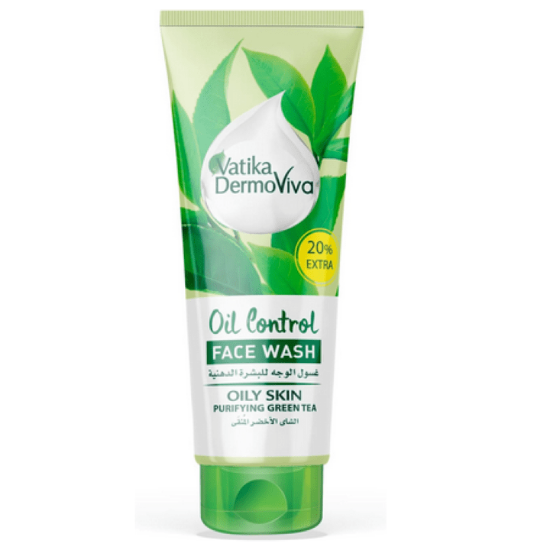 صورة غسول ڤاتيكا ديرموڤيڤا يحتوي على شجرة الشاي، الليمون الأخضر، وبذور العنب .