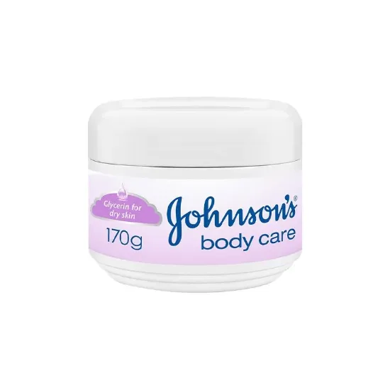 صورة كريم مرطب للعناية بالجسم لجميع أنواع البشرة من جونسون 170جرام