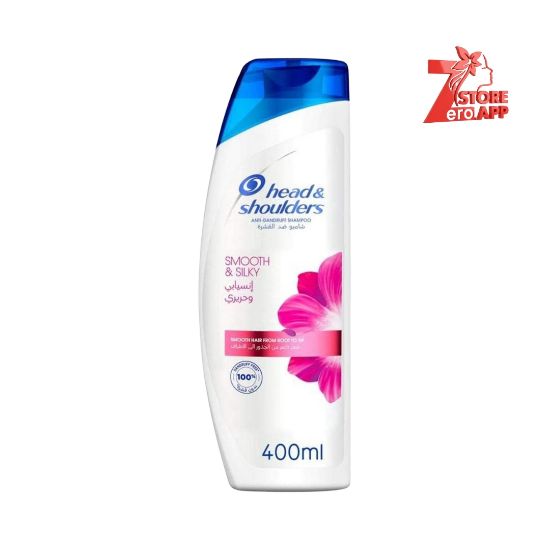 صورة هيد & شولدرز- شامبو ضد القشرة 2 في 1 لشعر انسيابي وحريري- 400 مل
