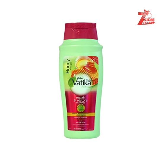 صورة شامبو فاتيكا لإصلاح واستعادة الشعر بالعسل والبيض - 600 مل