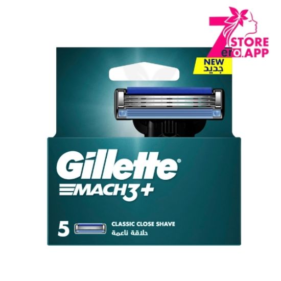 صورة شفرات جيليت ماك 3+ 5 قطع