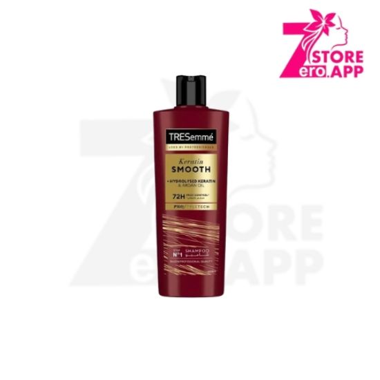 صورة شامبو سلفات منخفض نعومة وانسيابية الكيراتين بوتنكس تريسمي - 400مل