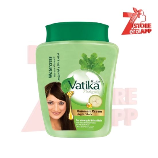 صورة كريم حمام فاتيكا ناتشورالز للشعر (٩٠٠ غرام) | مستخلصات طبيعية من الجرجير والنخاع وفيتامين هـ | يعزز كثافة الشعر ويغذيه | للرجال والنساء
