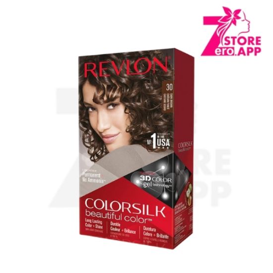صورة ريفلون كولورسيلك  لون درجة 30  بني غامق 