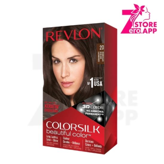 صورة ريفلون كولور سيلك، لون 20 بني  أسود 