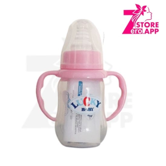 صورة ببرونة بلاستيك من لاكي بيدين ٢٦٠  مل – بينك