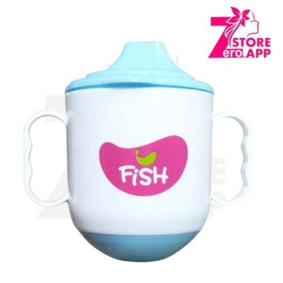 صورة كوب لا ينقلب بيدين للأطفال من فيش 