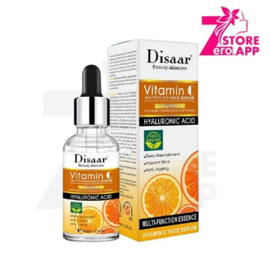 صورة سيروم الوجه بحمض الهيالورونيك وفيتامين سي 30ملليلتر