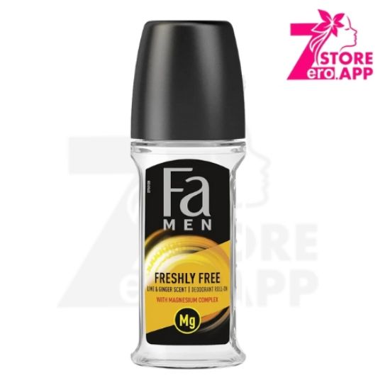 صورة فا مزيل عرق رول اون برائحة الليمون والزنجبيل للرجال – 50مل