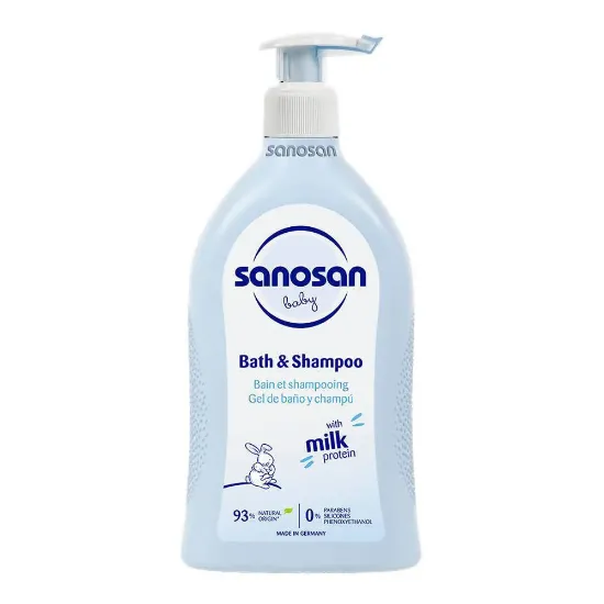 صورة غسول وشامبو الأطفال من سانوسان - 500 مل