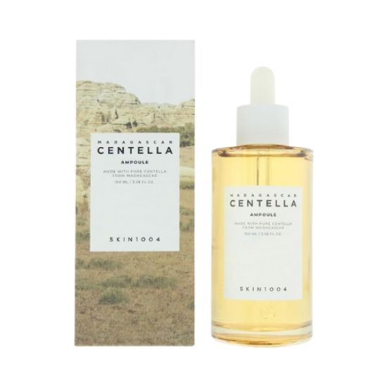 صورة سيروم مدغشقر سنتيلا من سكين 1004، 100 مل، أمبول مهدئ ومرطب مع مستخلص سينتيلا اسياتيكا، للبشرة الحساسة، تركيبة خفيفة الوزن وسريعة الامتصاص، للجنسين