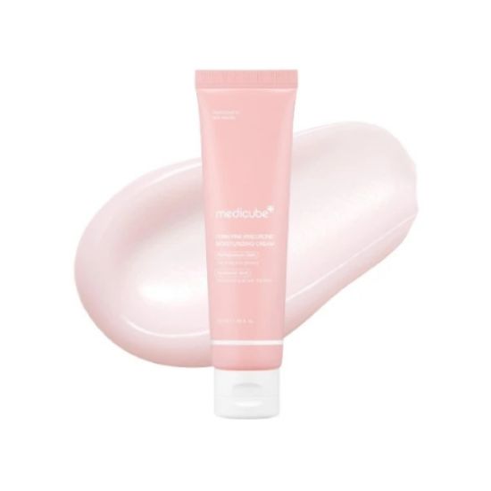 صورة كريم ميدي كيوب بي دي آر إن الوردي المرطب بحمض الهيالورونيك 50 مل