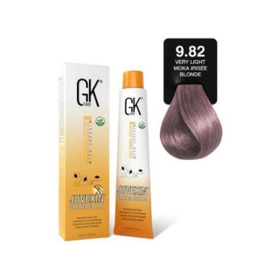 صورة صبغة شعر جى كى هير  9.82 أشقر موكا فاتح جدا إيريسي