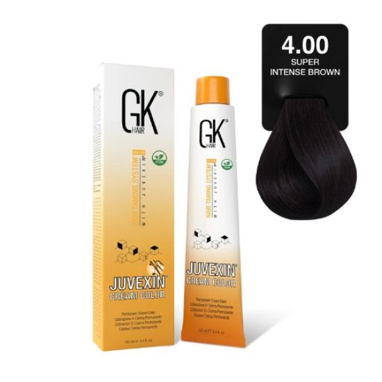 صورة  صبغة الشعر  من جى كى هير ، لون بني مكثف للغاية 4.00