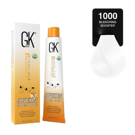 صورة صبغة شعر جي كي 1000 مبيض دعم قوي