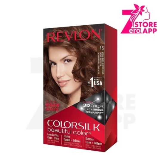 صورة ريفلون كولور سيلك لون جميل - بني كستنائي ذهبي متوسط ​​46