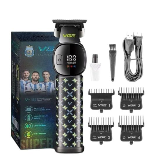 صورة ماكينة قص الشعر الاحترافية VGR V-185 ذات الشفرة على شكل حرف T