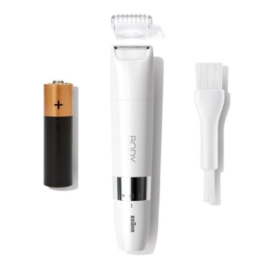 صورة    Braun بودي ميني تريمر BS1000 – ماكينة تشذيب شعر الجسم الكهربائية المدمجة للجميع، للاستخدام الرطب والجاف، أبيض